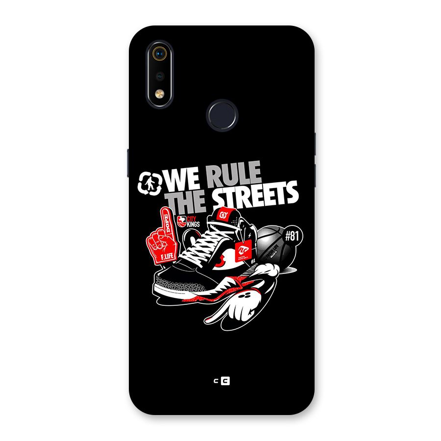 Rule The Streets Back Case for Realme 3i