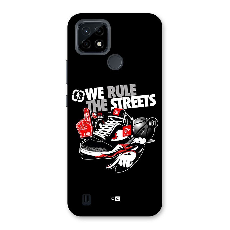 Rule The Streets Back Case for Realme C21