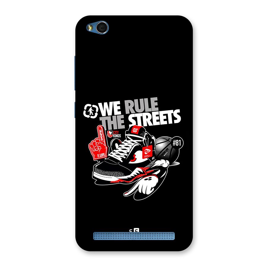 Rule The Streets Back Case for Redmi 5A