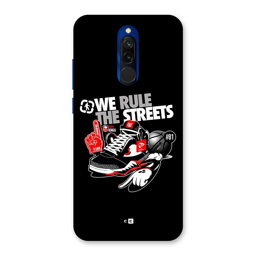 Rule The Streets Back Case for Redmi 8