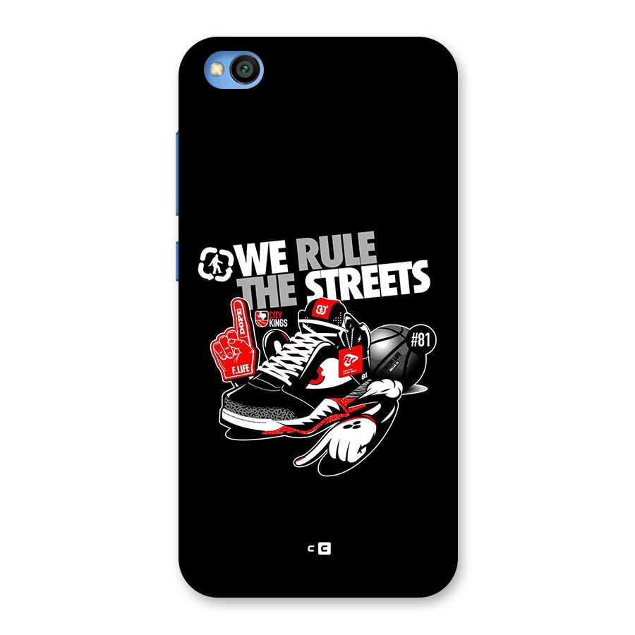 Rule The Streets Back Case for Redmi Go