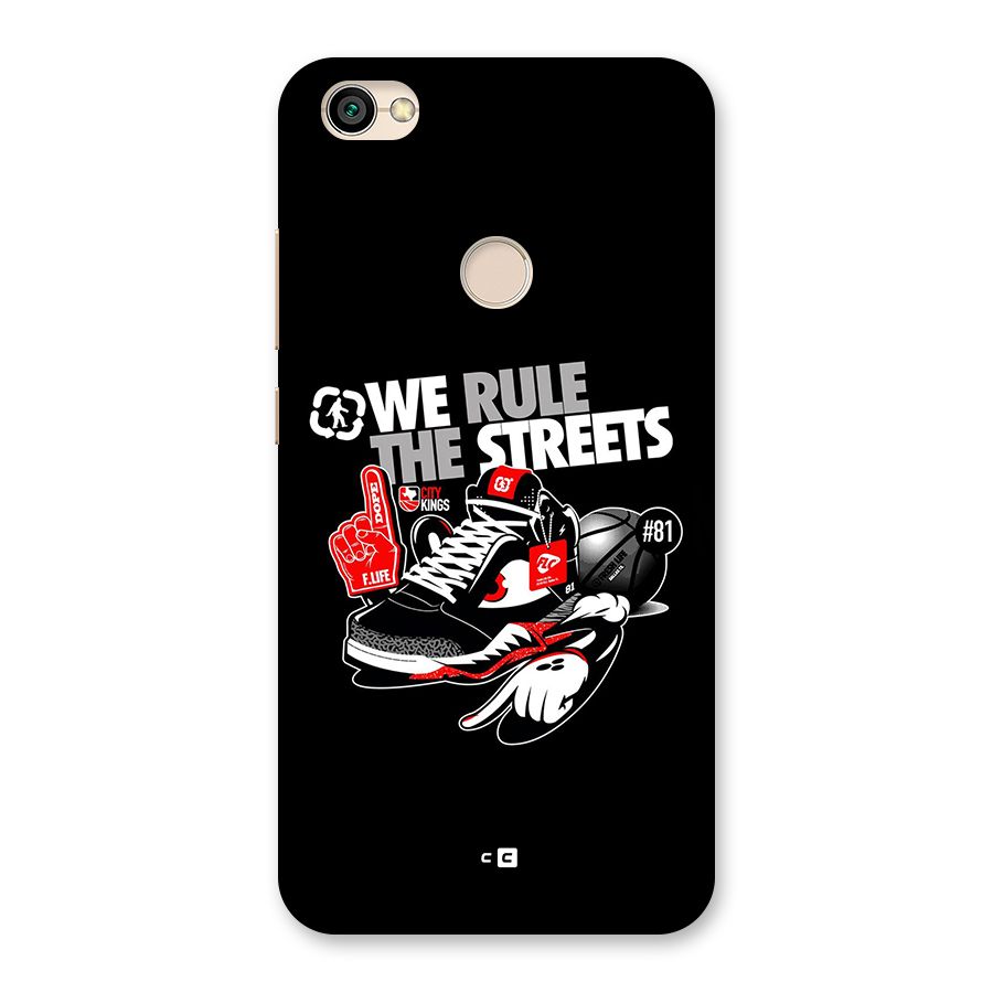Rule The Streets Back Case for Redmi Y1 2017