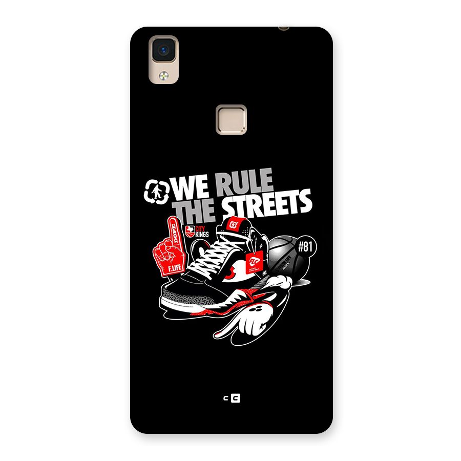 Rule The Streets Back Case for V3 Max