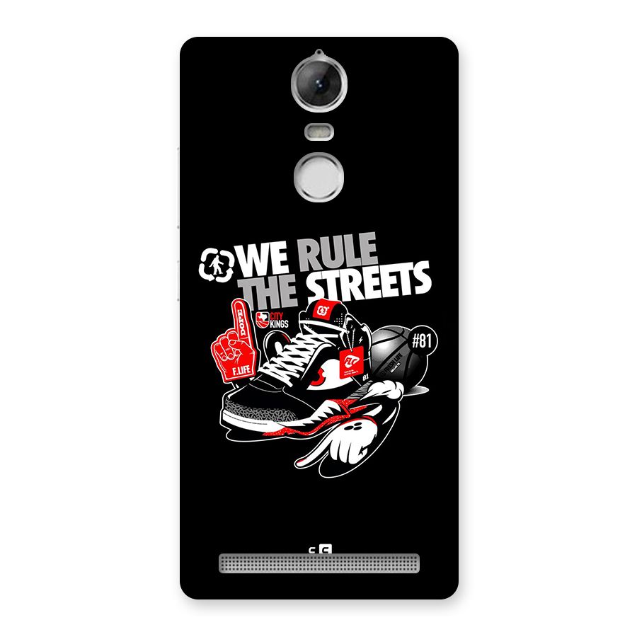 Rule The Streets Back Case for Vibe K5 Note