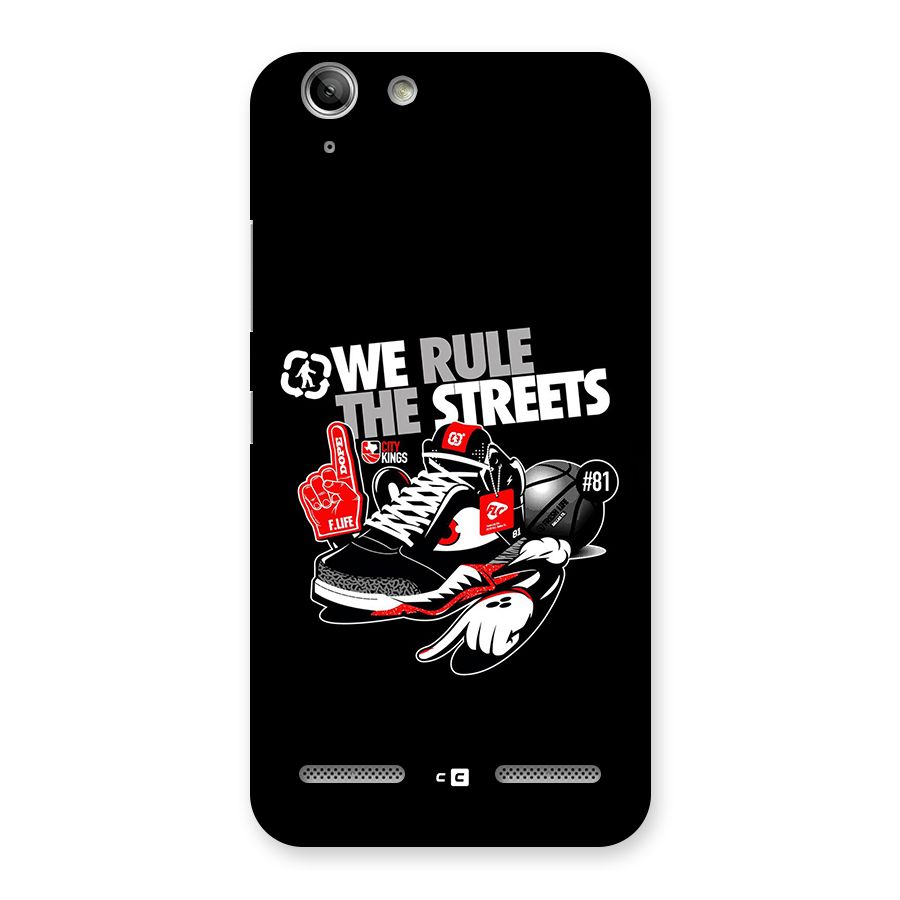 Rule The Streets Back Case for Vibe K5 Plus