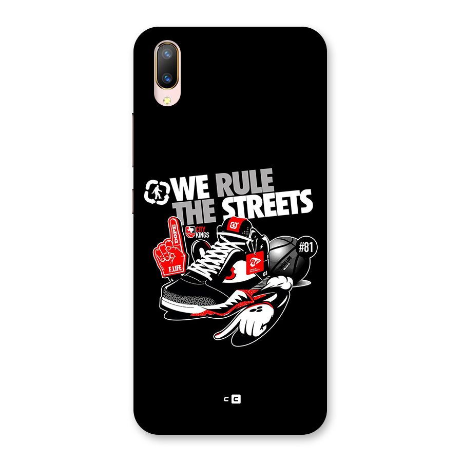 Rule The Streets Back Case for Vivo V11 Pro