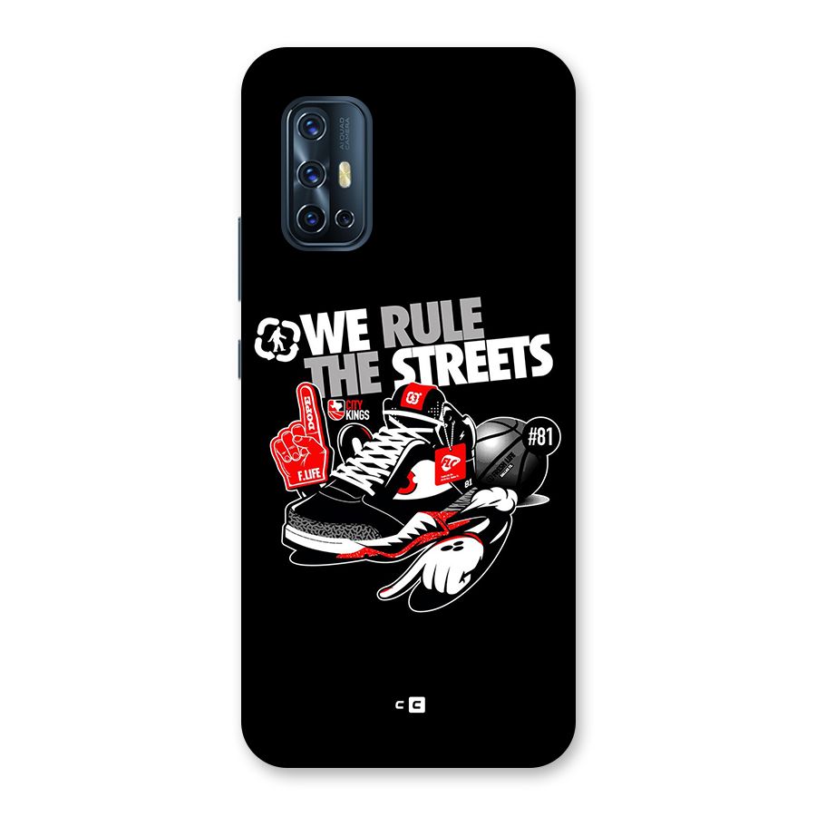 Rule The Streets Back Case for Vivo V17