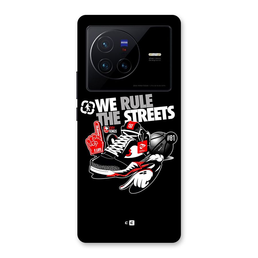 Rule The Streets Back Case for Vivo X80