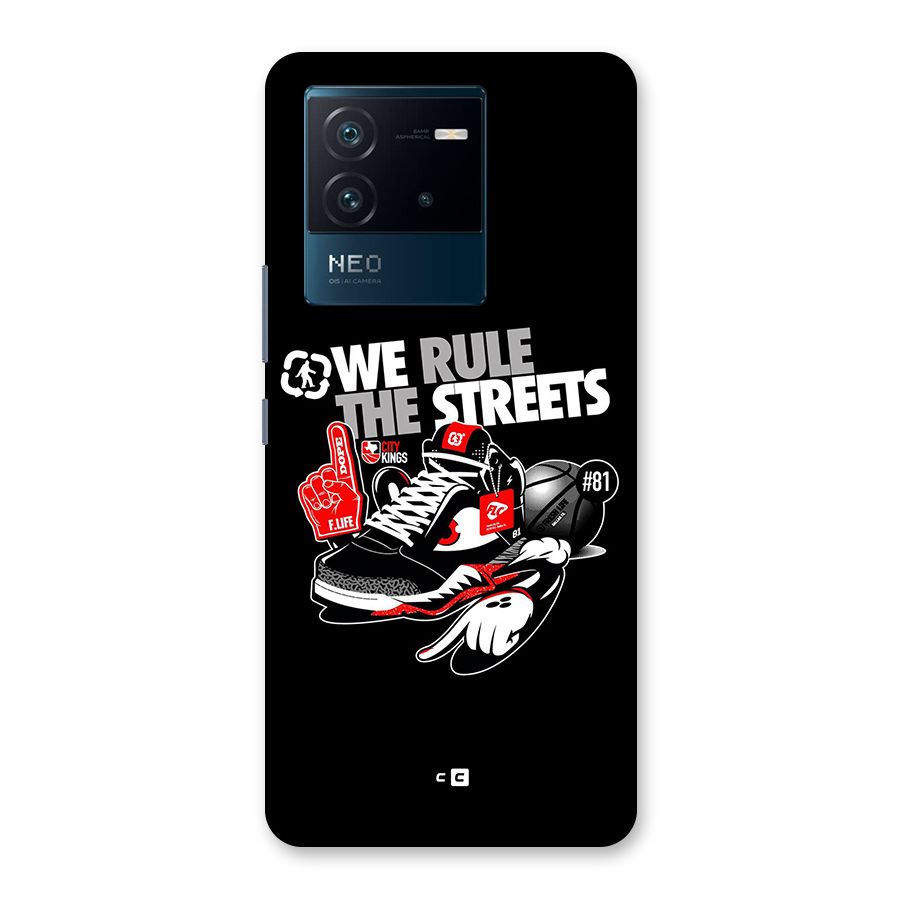 Rule The Streets Back Case for Vivo iQOO Neo 6 5G