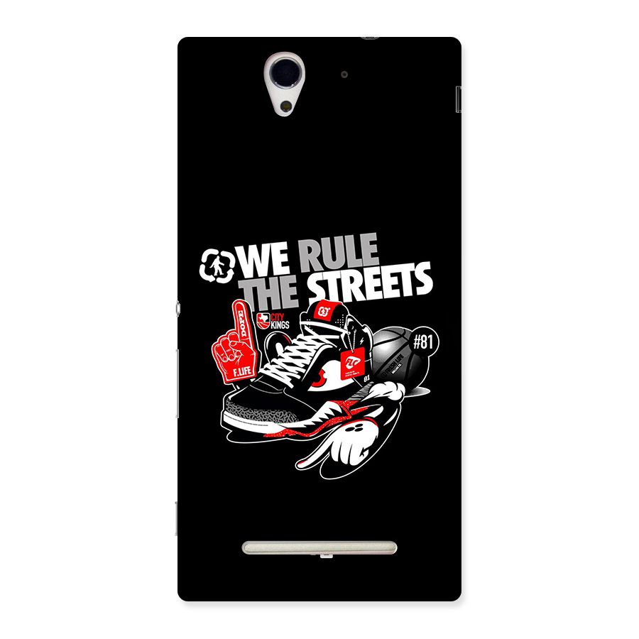 Rule The Streets Back Case for Xperia C3