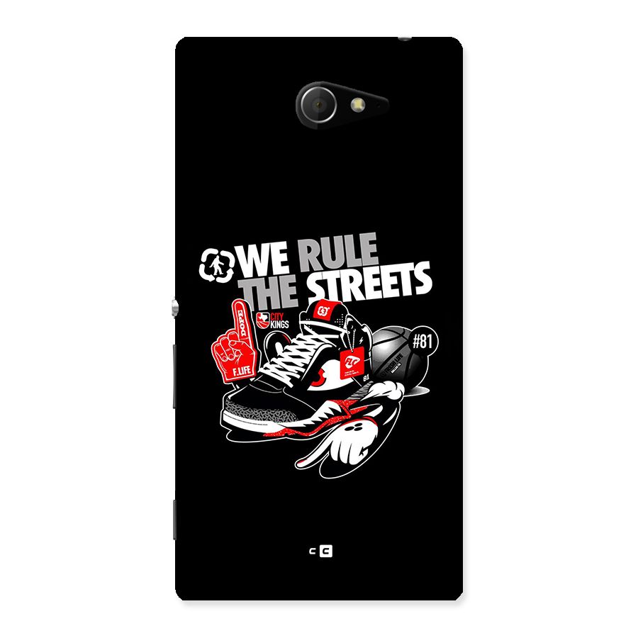 Rule The Streets Back Case for Xperia M2