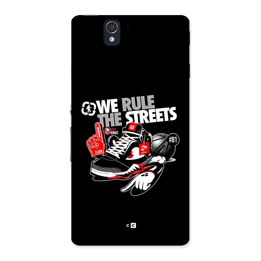 Rule The Streets Back Case for Xperia Z