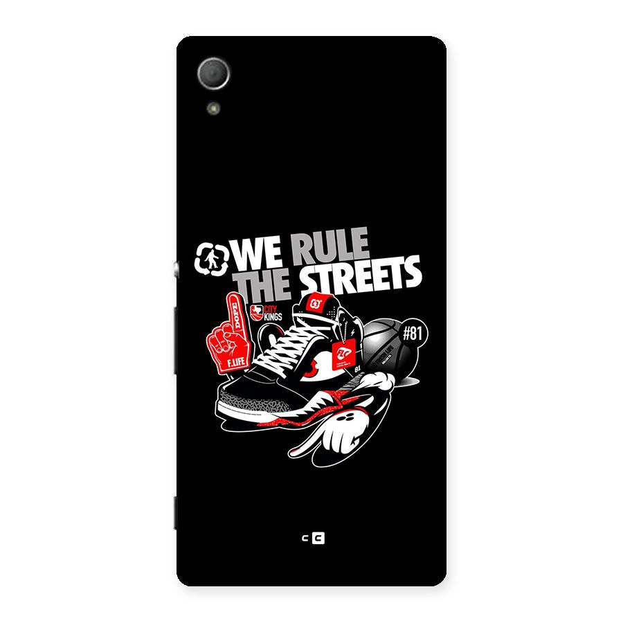 Rule The Streets Back Case for Xperia Z3 Plus