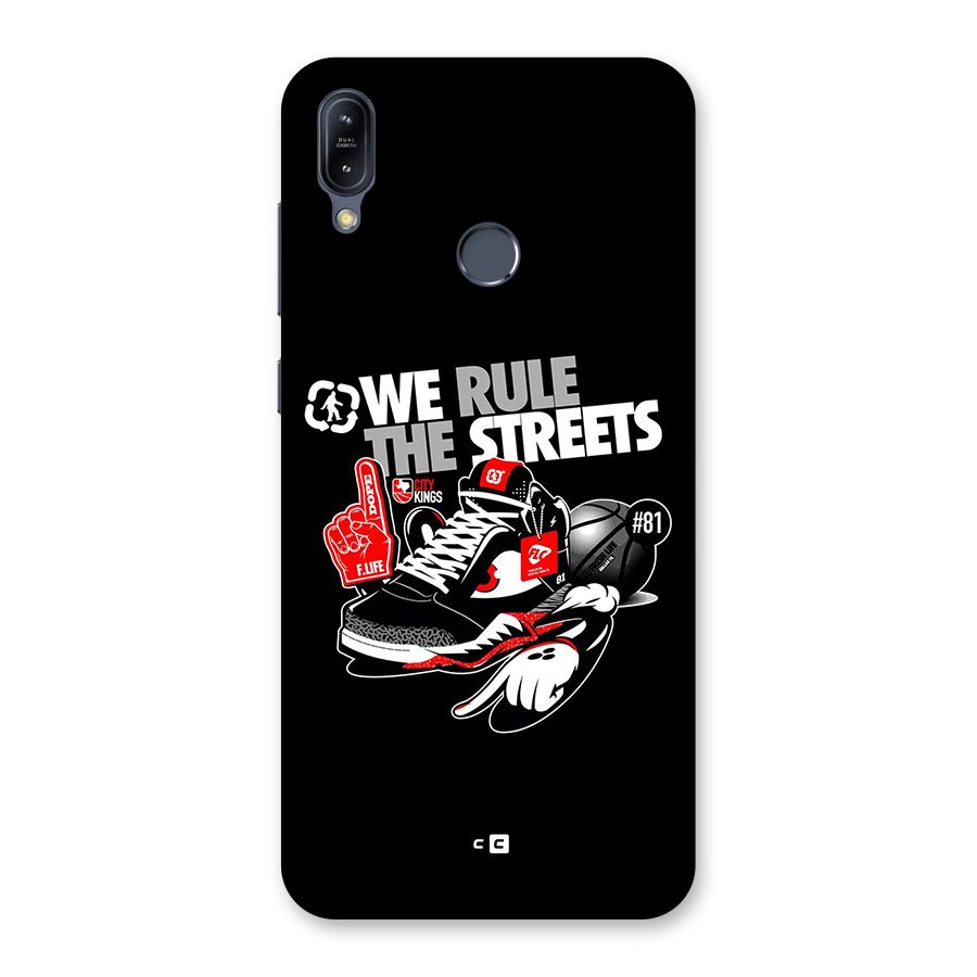 Rule The Streets Back Case for Zenfone Max M2