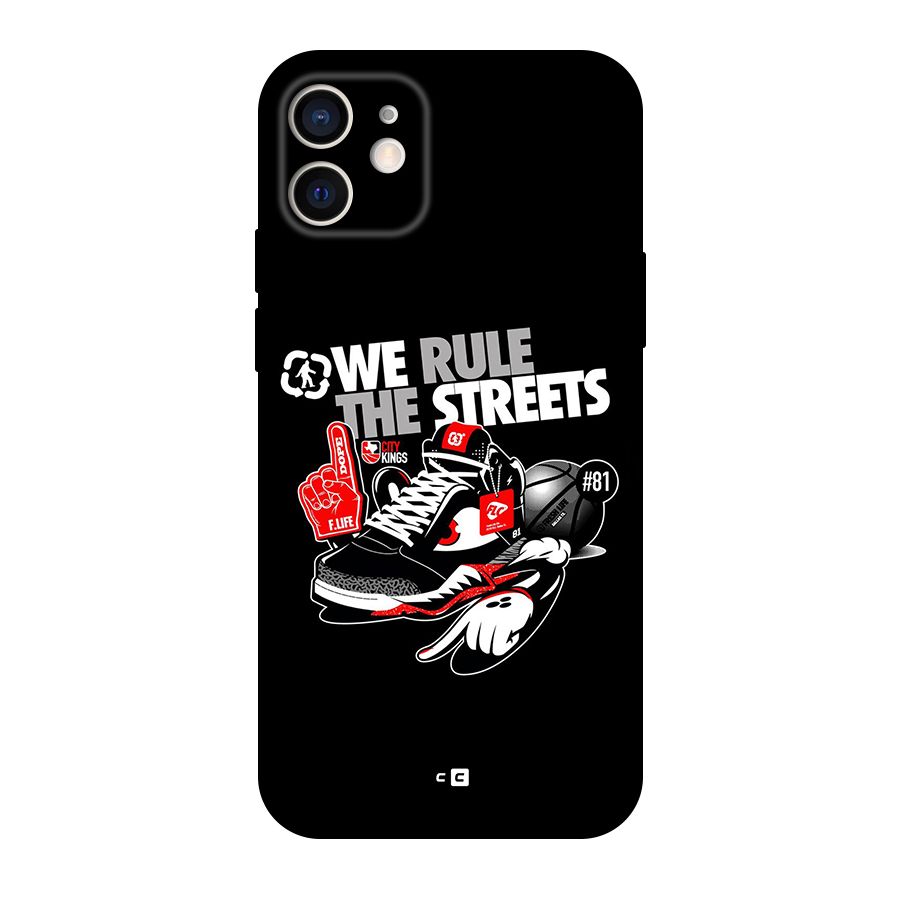Rule The Streets Back Case for iPhone 12