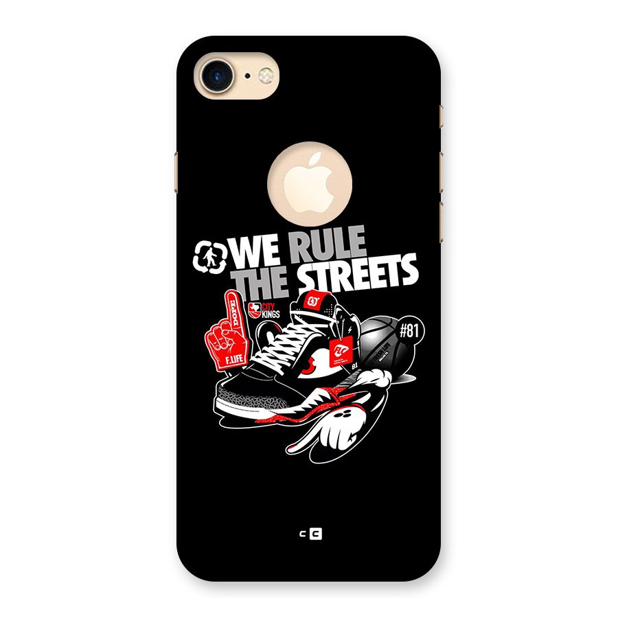 Rule The Streets Back Case for iPhone 7 Logo Cut
