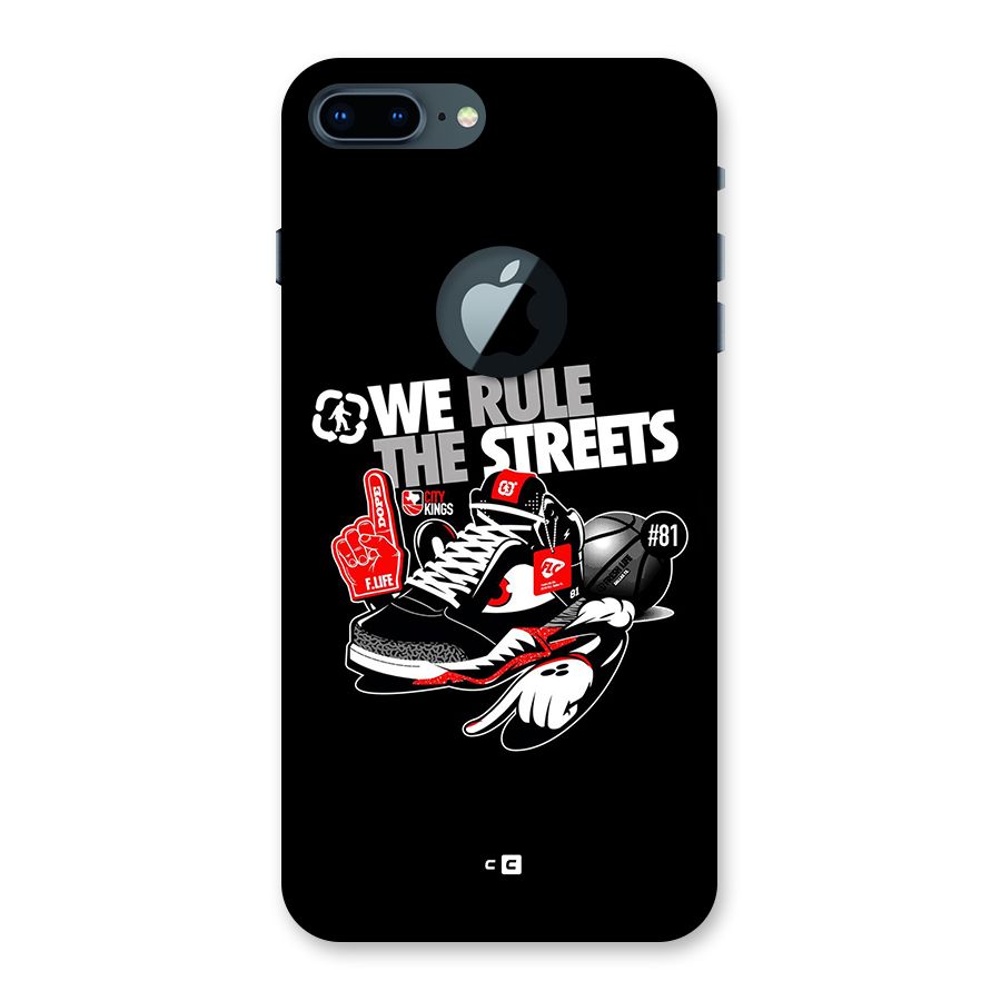 Rule The Streets Back Case for iPhone 7 Plus Logo Cut