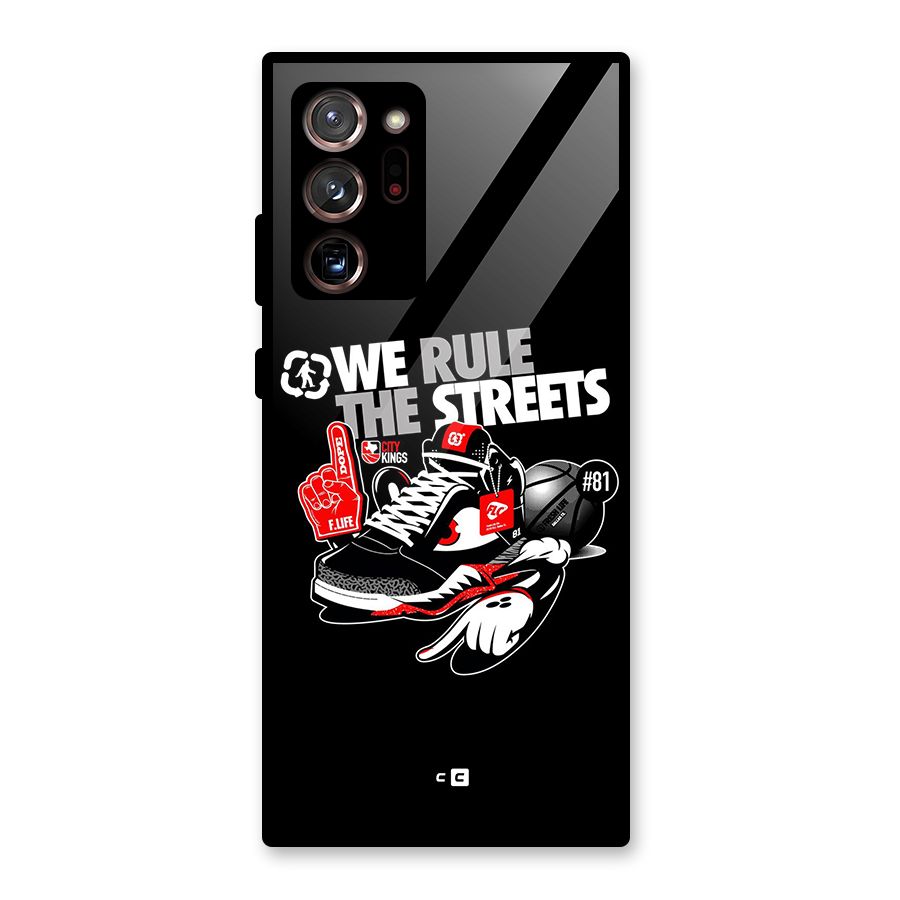Rule The Streets Glass Back Case for Galaxy Note 20 Ultra
