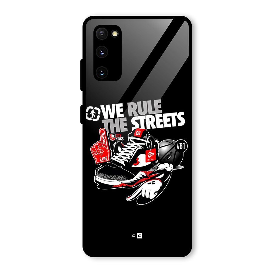 Rule The Streets Glass Back Case for Galaxy S20 FE 5G