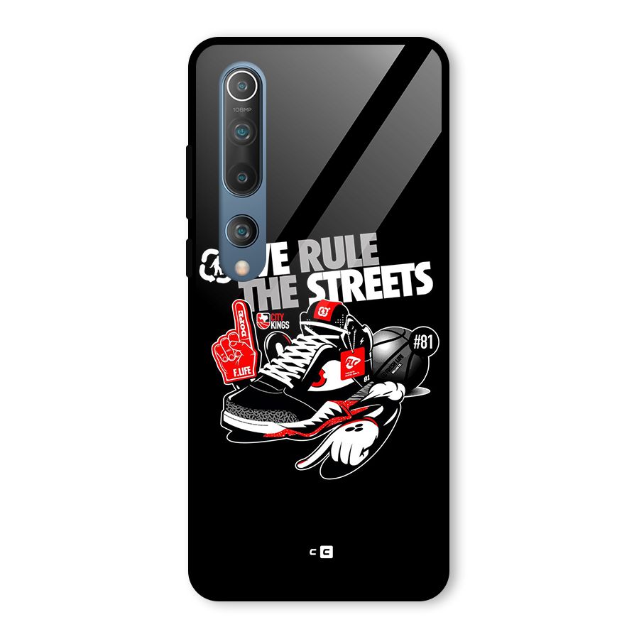 Rule The Streets Glass Back Case for Mi 10