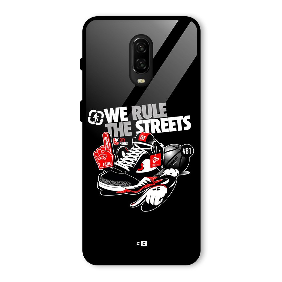 Rule The Streets Glass Back Case for OnePlus 6T