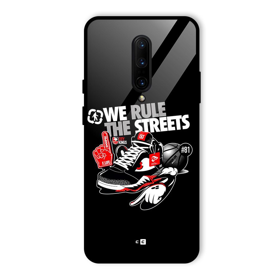 Rule The Streets Glass Back Case for OnePlus 7 Pro