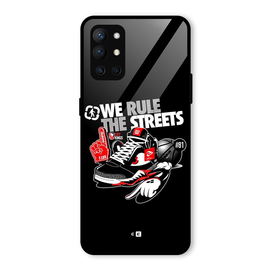 Rule The Streets Glass Back Case for OnePlus 9R