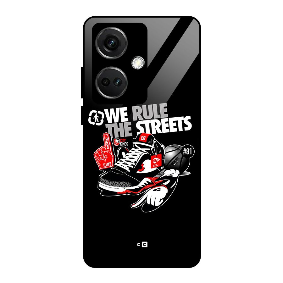 Rule The Streets Glass Back Case for OnePlus Nord CE 3 5G