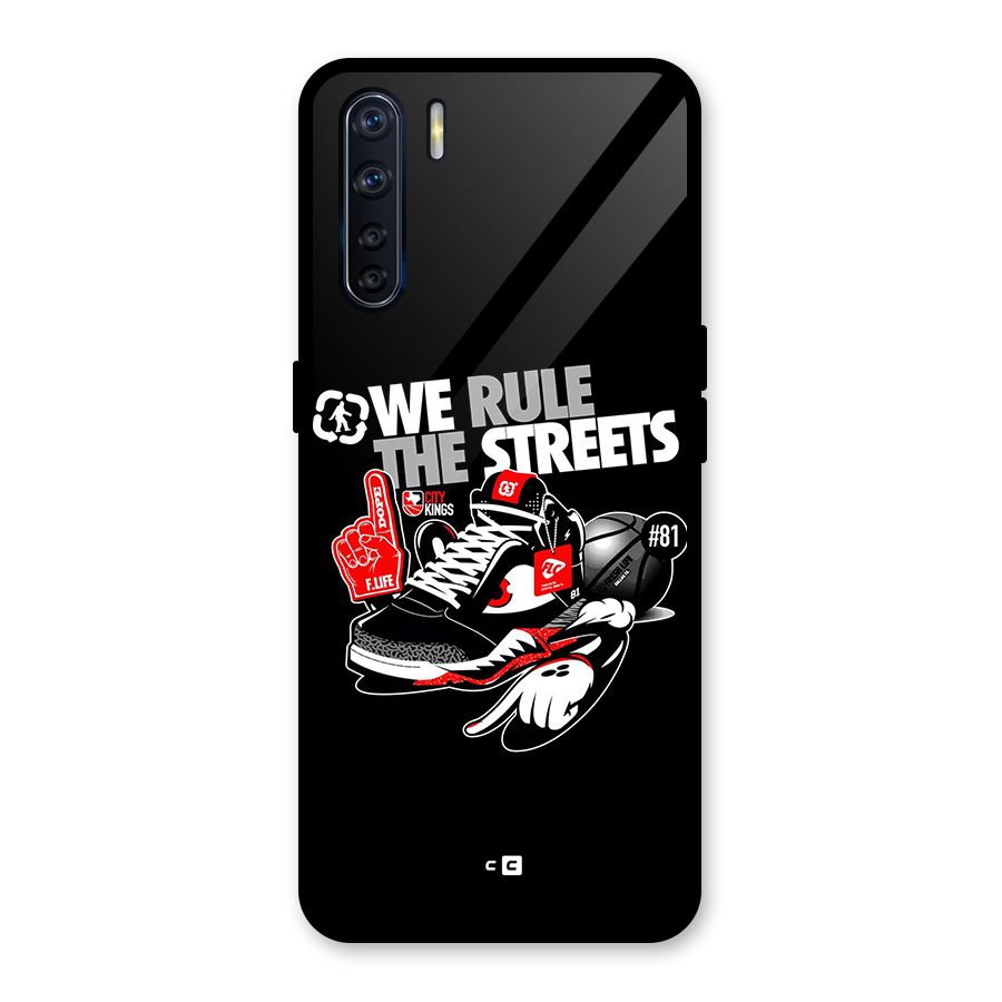 Rule The Streets Glass Back Case for Oppo F15