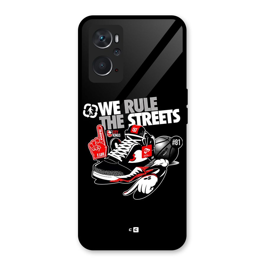 Rule The Streets Glass Back Case for Oppo K10 4G