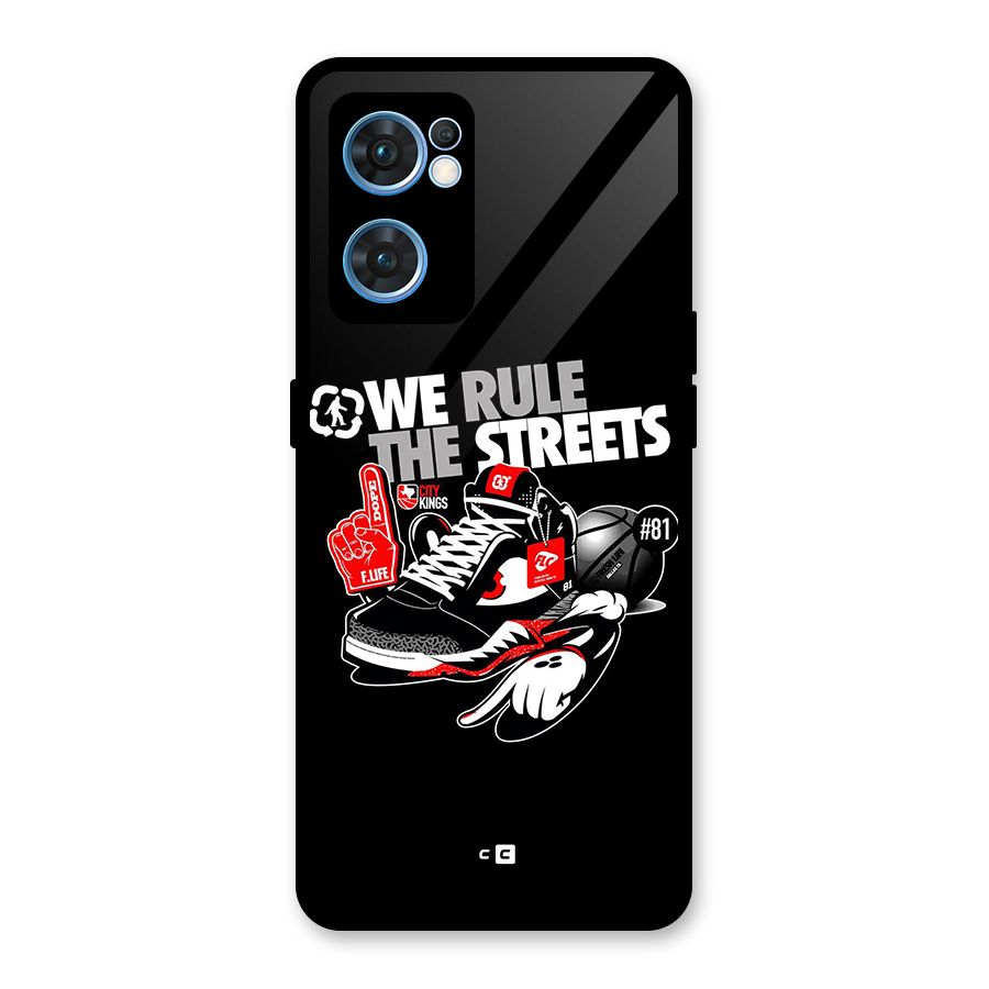 Rule The Streets Glass Back Case for Oppo Reno7 5G