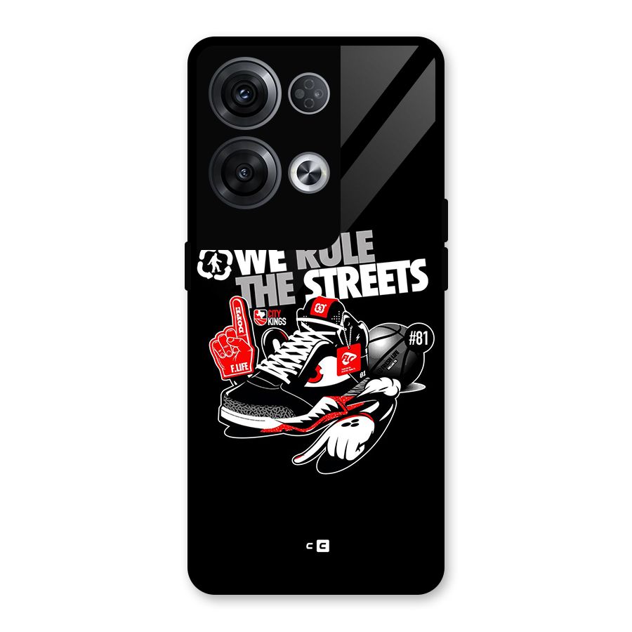 Rule The Streets Glass Back Case for Oppo Reno8 Pro 5G