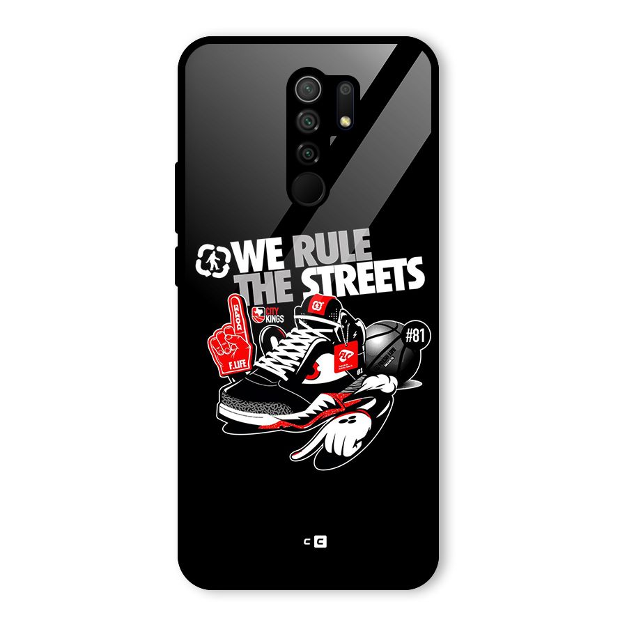 Rule The Streets Glass Back Case for Poco M2