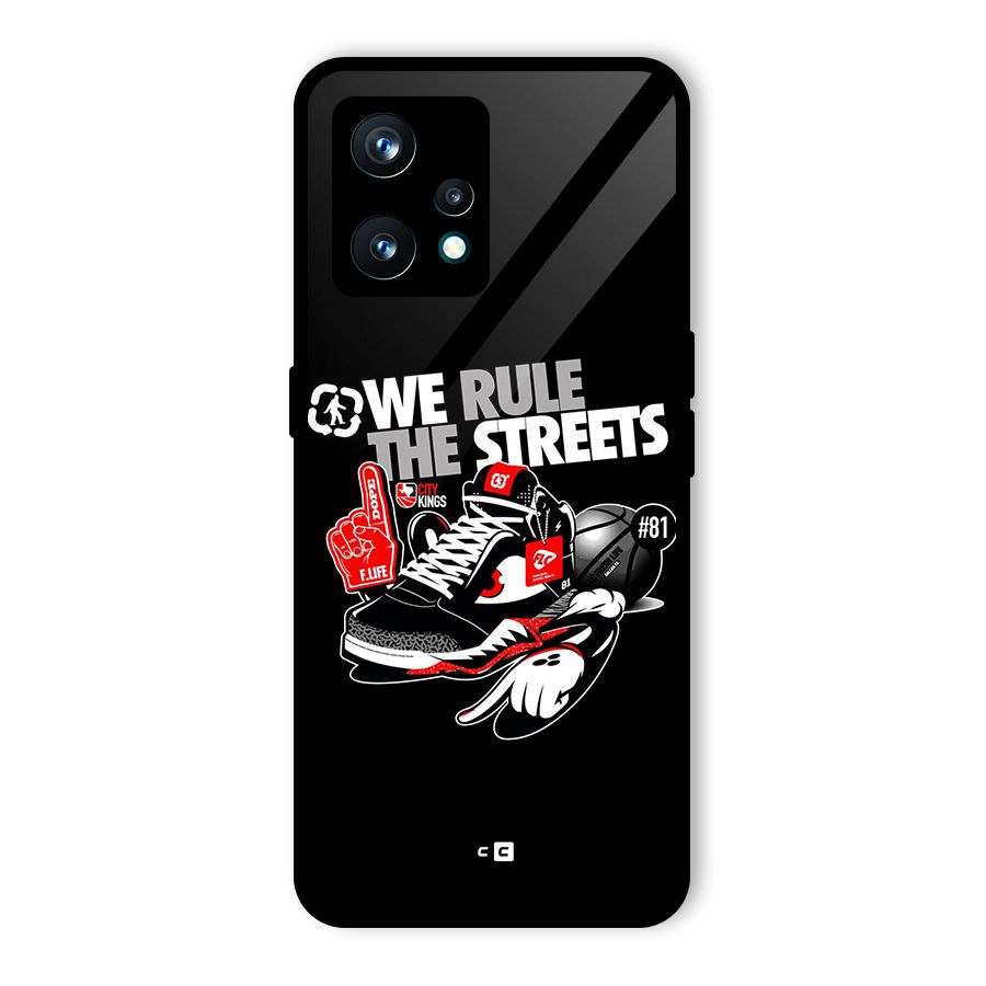 Rule The Streets Glass Back Case for Realme 9 Pro Plus 5G