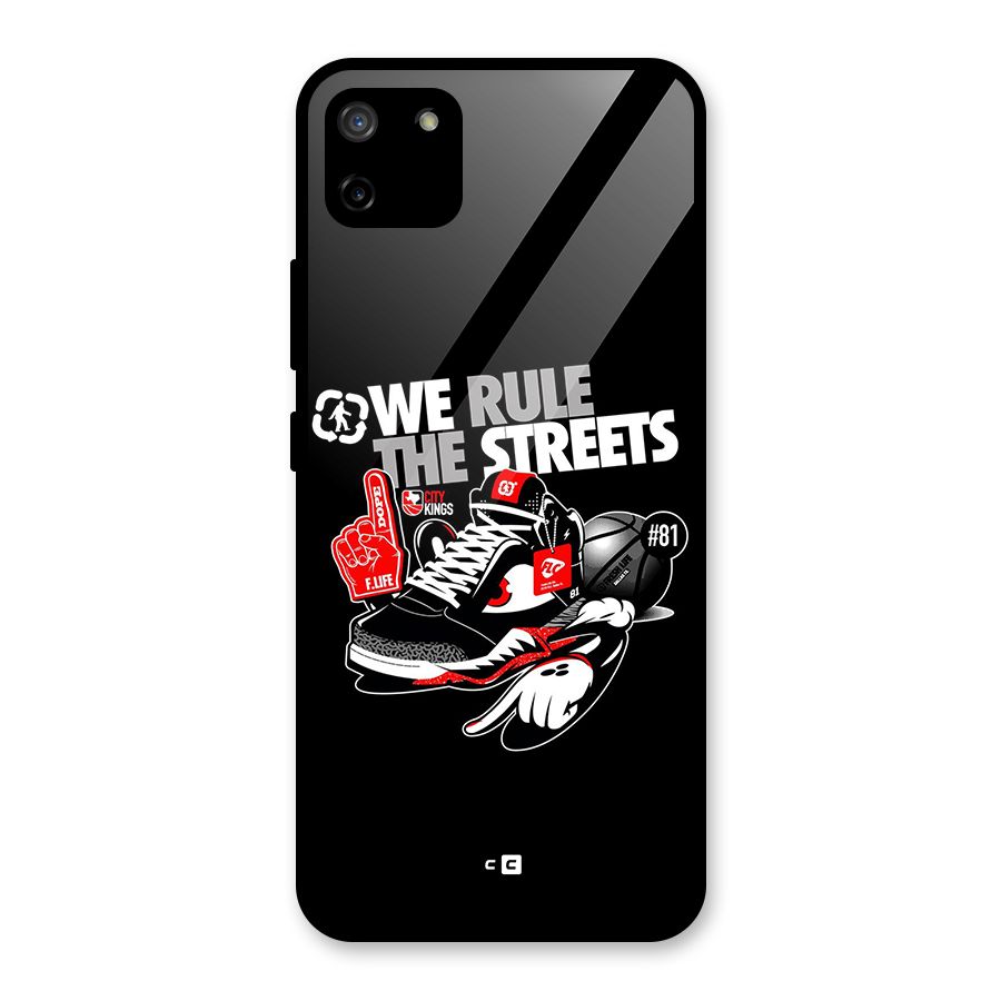Rule The Streets Glass Back Case for Realme C11