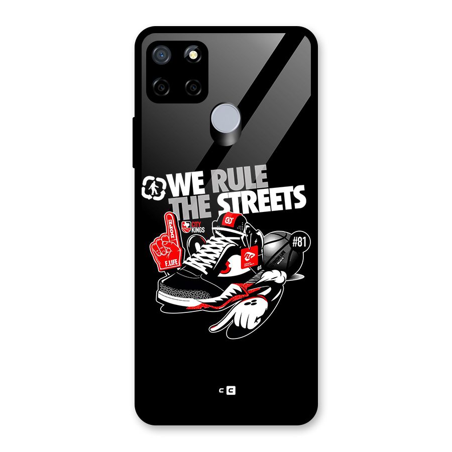 Rule The Streets Glass Back Case for Realme C12