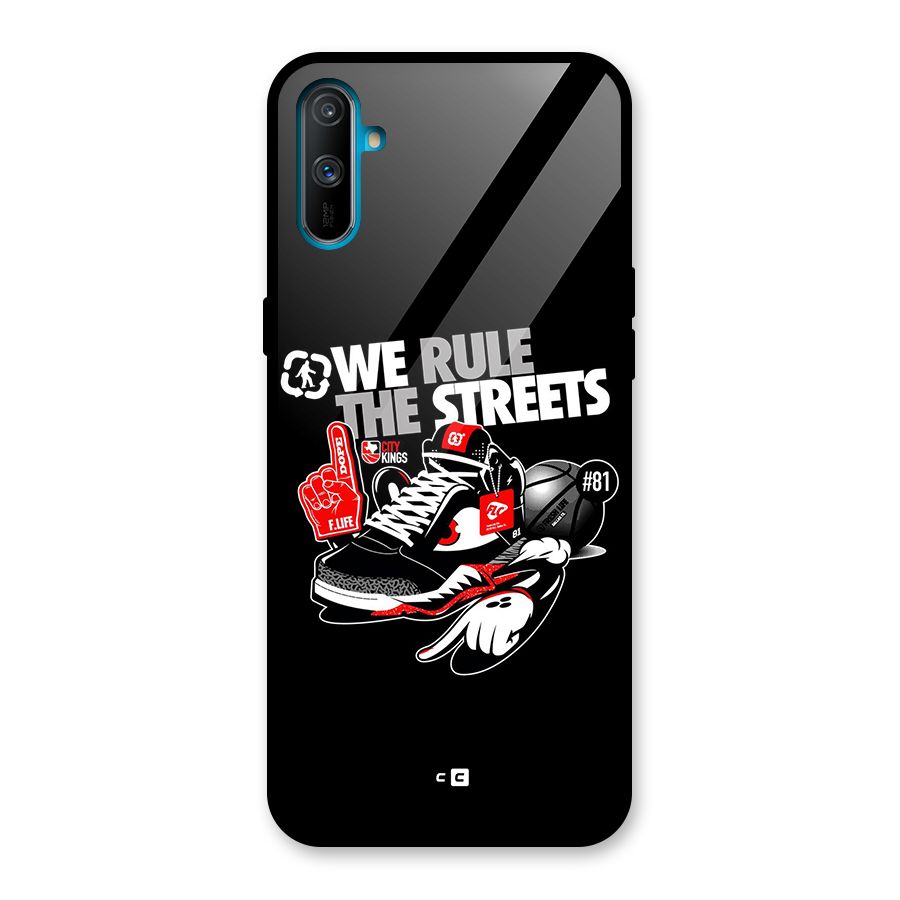 Rule The Streets Glass Back Case for Realme C3