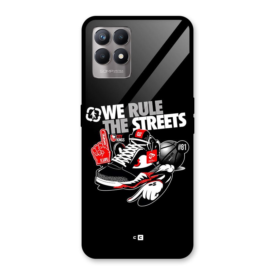 Rule The Streets Glass Back Case for Realme Narzo 50