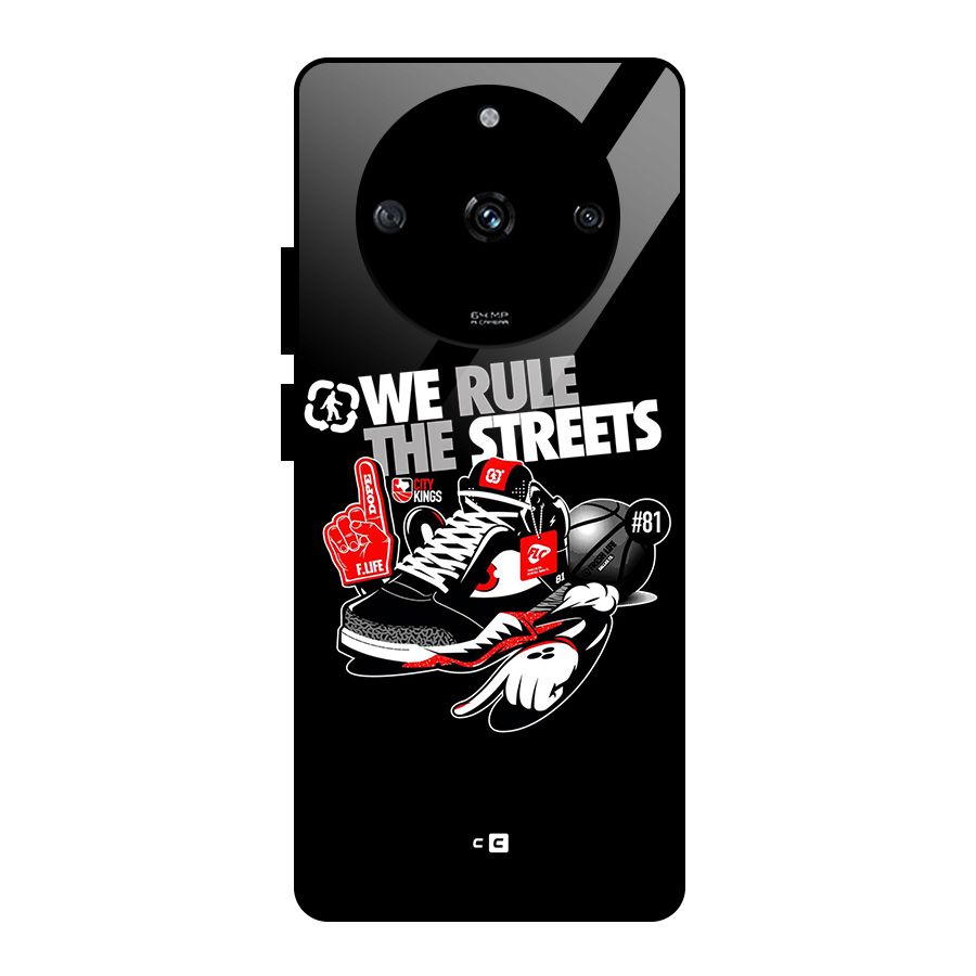 Rule The Streets Glass Back Case for Realme Narzo 60 5G