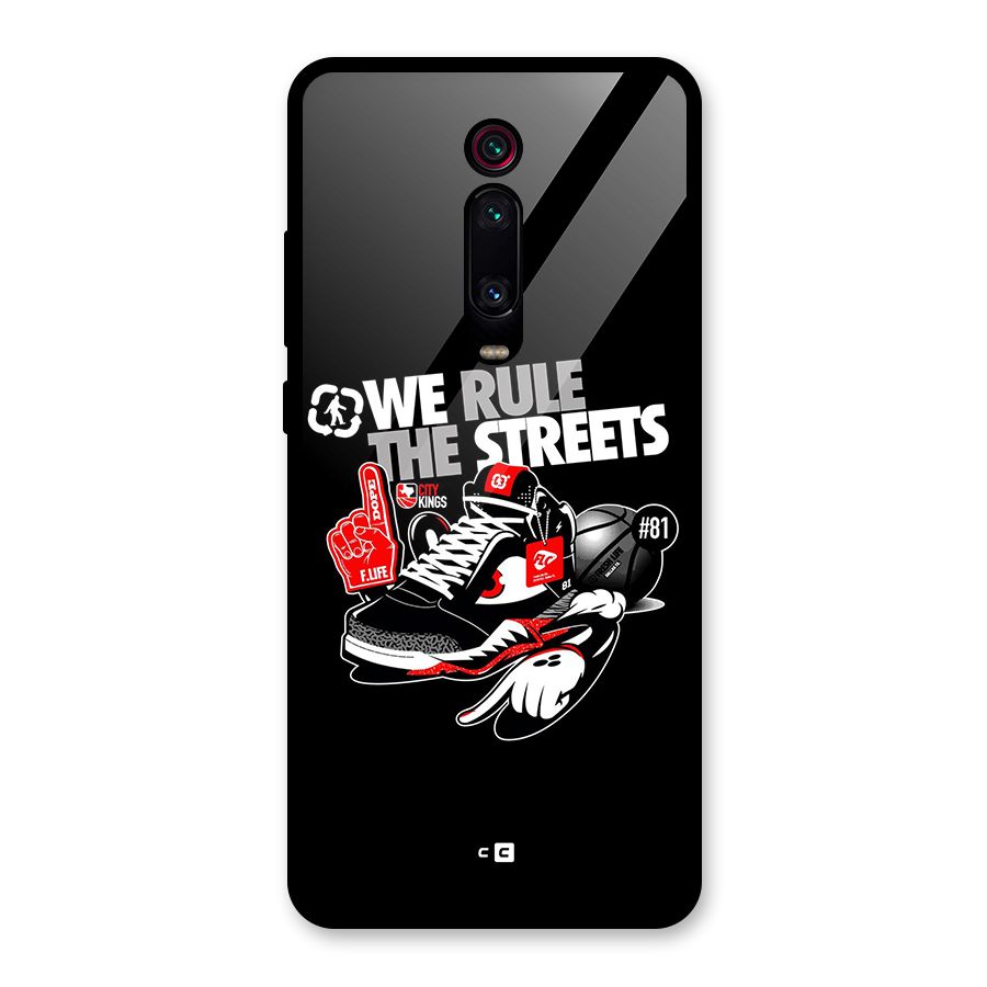 Rule The Streets Glass Back Case for Redmi K20 Pro