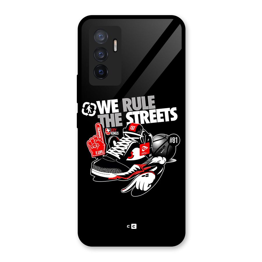 Rule The Streets Glass Back Case for Vivo V23e