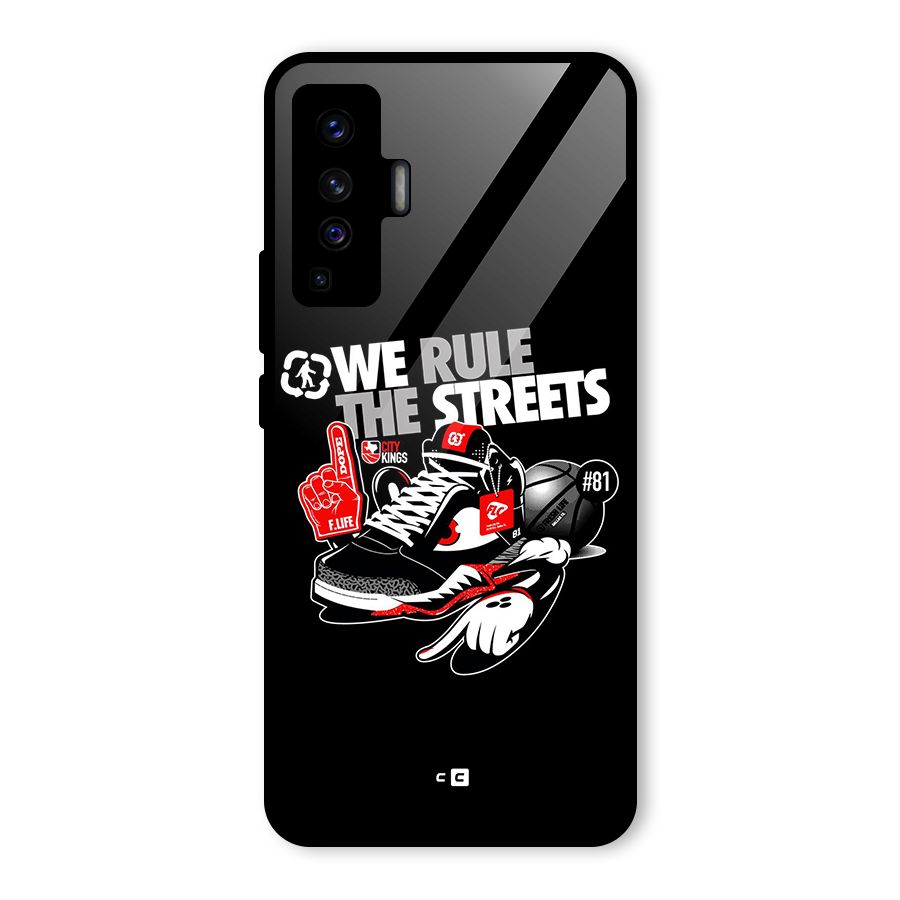 Rule The Streets Glass Back Case for Vivo X50