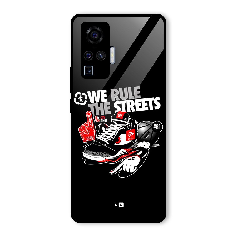 Rule The Streets Glass Back Case for Vivo X50 Pro