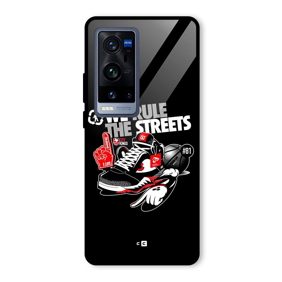 Rule The Streets Glass Back Case for Vivo X60 Pro Plus