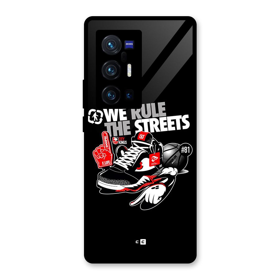 Rule The Streets Glass Back Case for Vivo X70 Pro Plus
