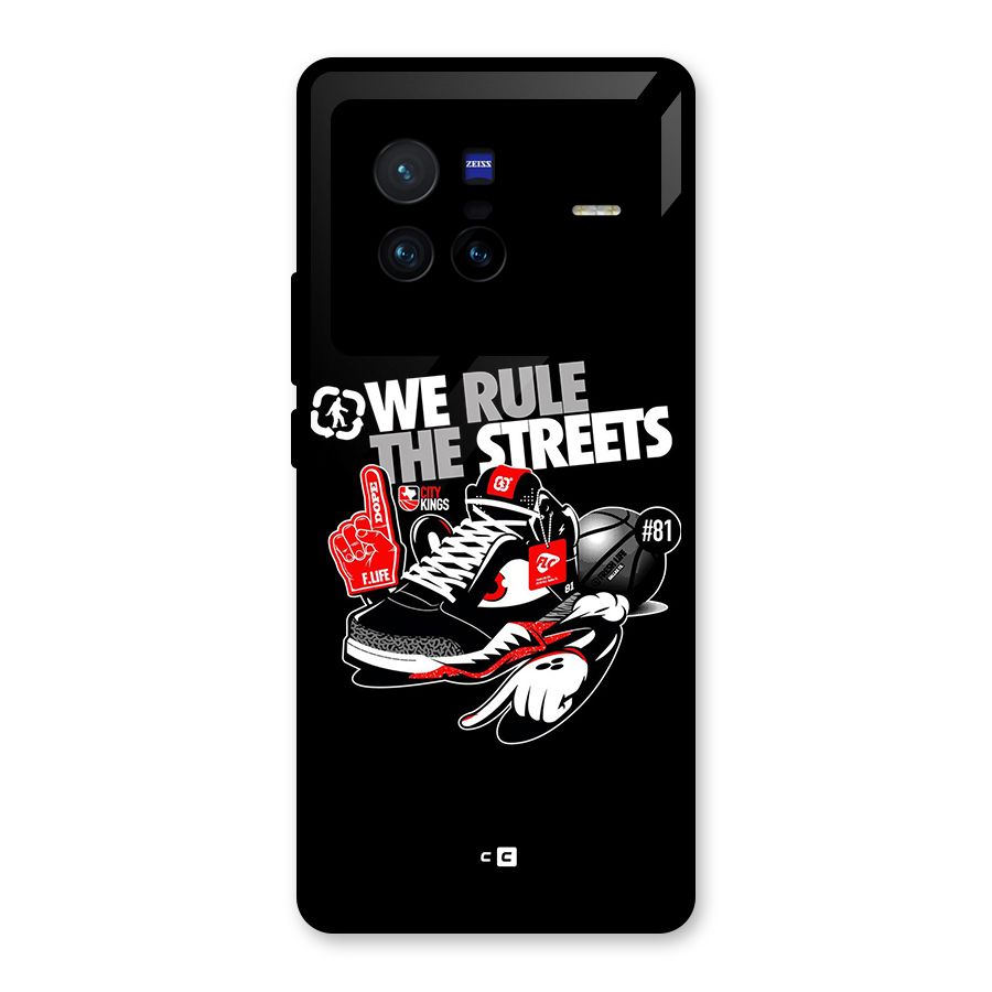 Rule The Streets Glass Back Case for Vivo X80