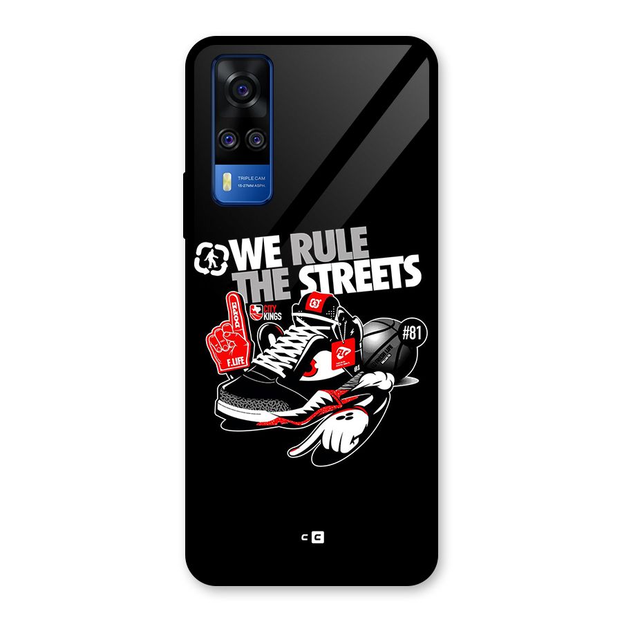 Rule The Streets Glass Back Case for Vivo Y31