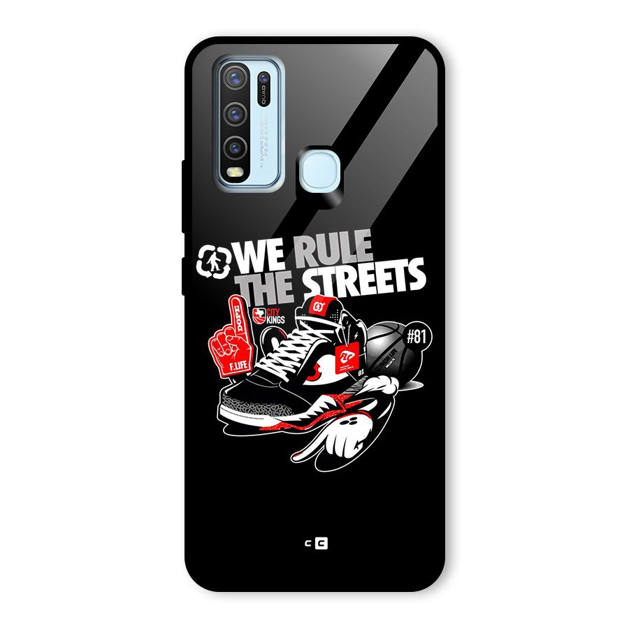 Rule The Streets Glass Back Case for Vivo Y50