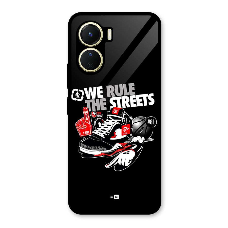 Rule The Streets Glass Back Case for Vivo Y56