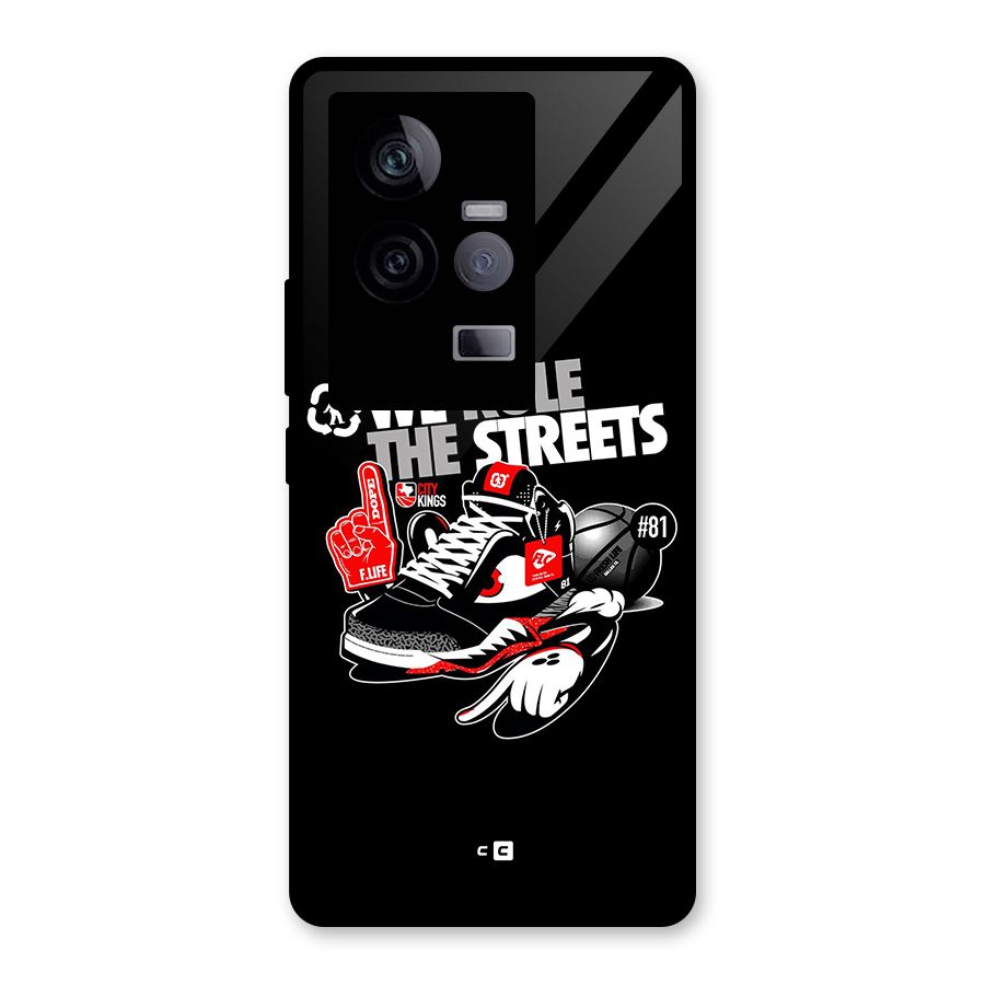 Rule The Streets Glass Back Case for Vivo iQOO 11 5G